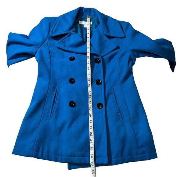 New York & Company Wool Blend Lined Pea Coat Women's Size XS - Picture 12 of 14